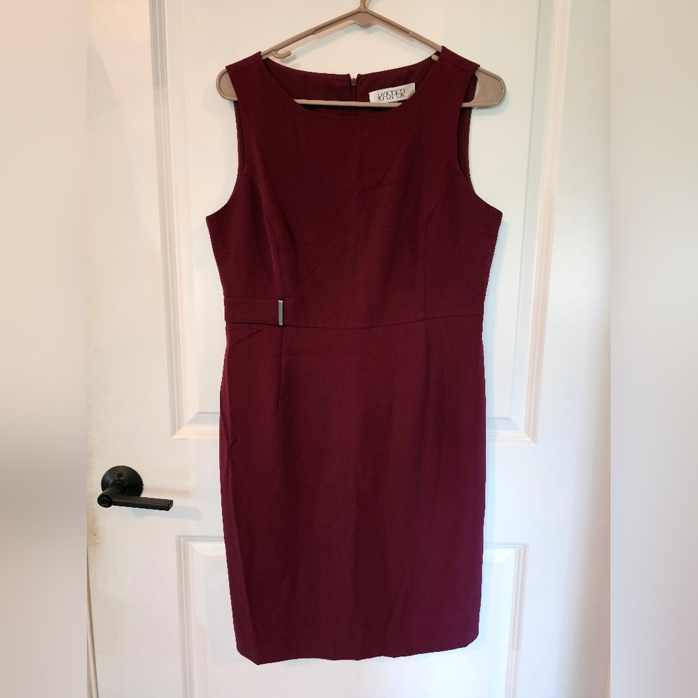 Kasper Women's Burgundy Dress